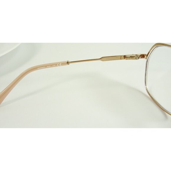 Kate Spade Eyeglasses Frames Only Pink Zeena/G Rose Gold Metal 54-17 Cat Eye - Picture 6 of 16